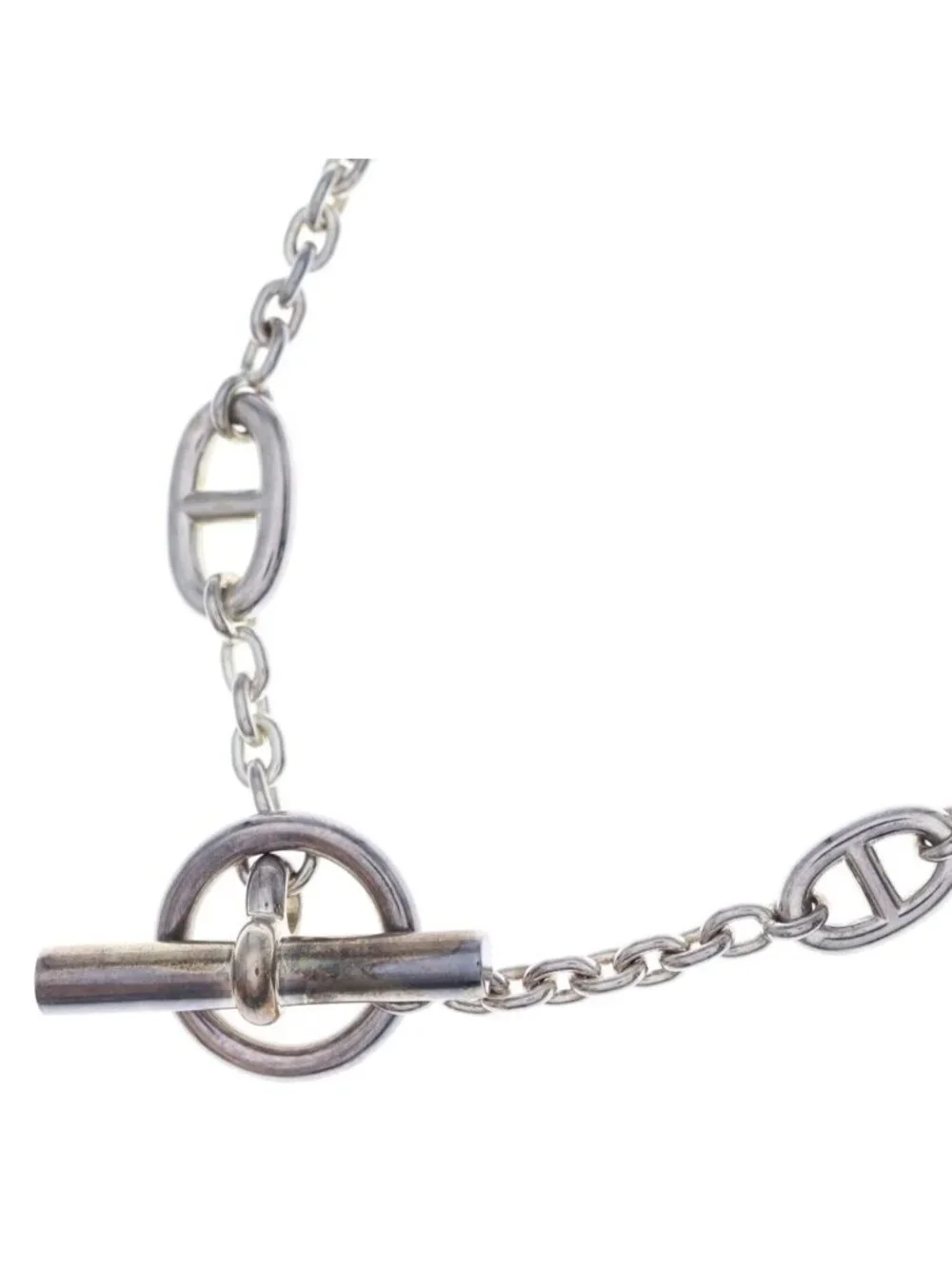 Hermes Farandole Pendant Chain Silver